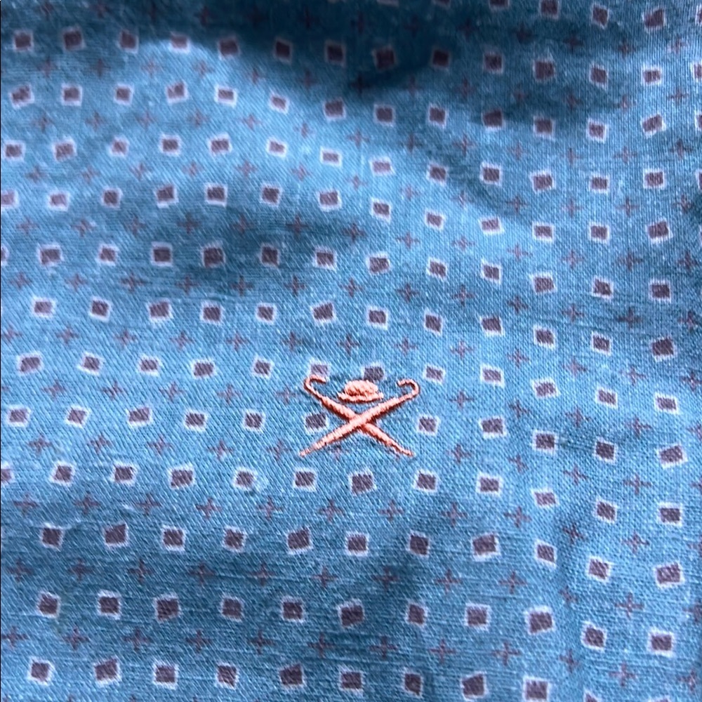 Blue Button-Up Shirt - Picture 3 of 7